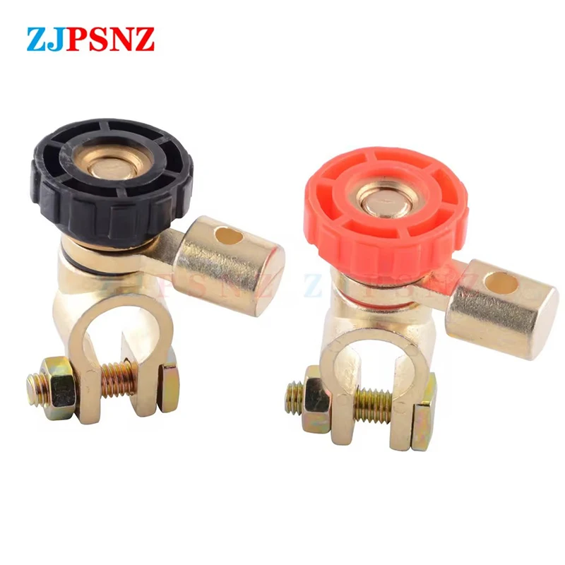 Auto Battery Terminal Link Switch Clamp Top Post Terminal Quick Cut off Disconnect Isolator Switchs Car Truck Battery Disconnect