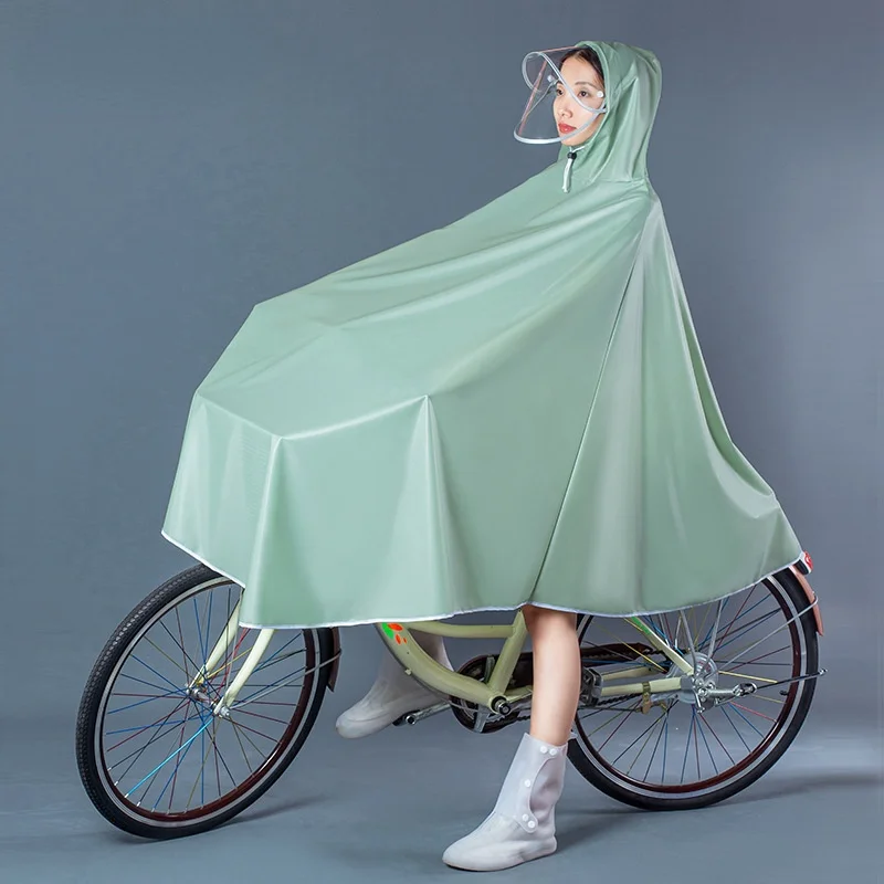 

Men's and women's outdoor raincoat hooded bicycle rainproof and waterproof outdoor travel fishing mountaineering riding