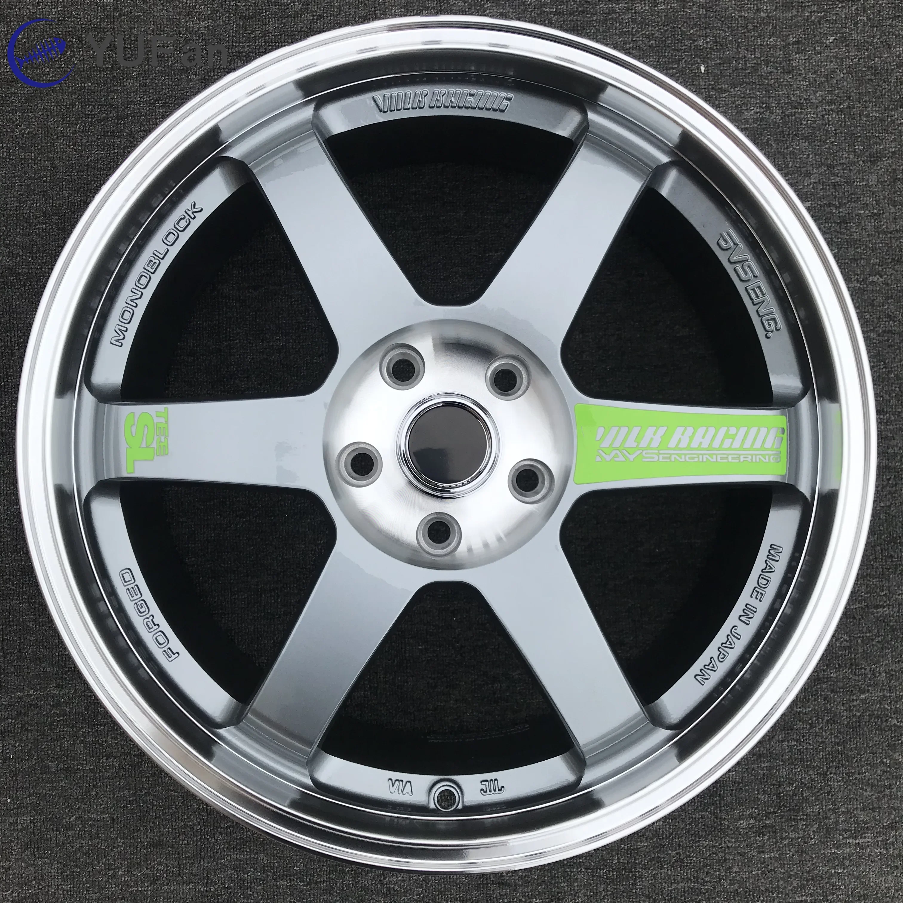 17 18 inch TE37 flow forming Casting wheels lightweight performance Racing alloy rims Passenger Car Wheels tires