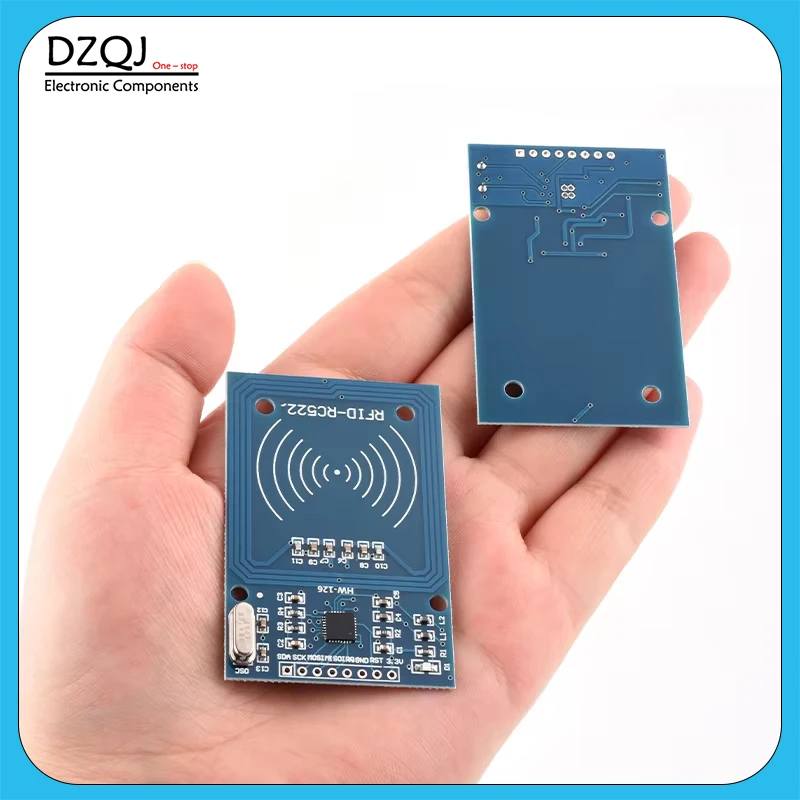 RC522 RFID Starter Kit 13.56MHz ISO14443A SPI Read Write Module for Arduino ESP32 Raspberry Pi MFRC522 With Tags