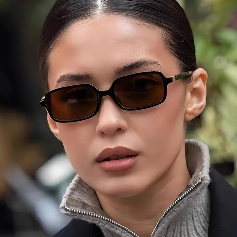 Fashion Sunglasses Classic Retro Square Glasses Women Brand Vintage Travel Small Rectangle Sun Glasses Female Eyewear image 2