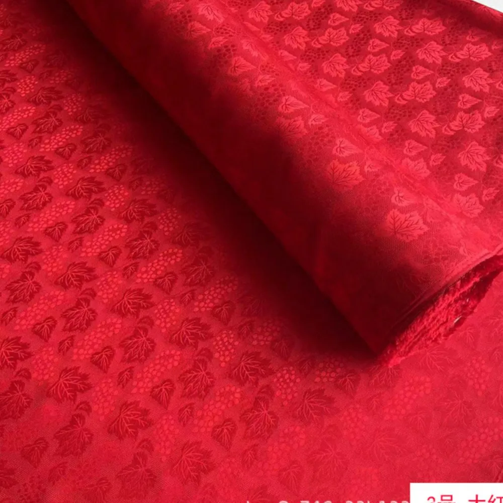 Summer Full-Hole Hollow-out Full-Hole Flower Fabric through-Hole Chinese Cheongsam DIY Hanfu Fabric