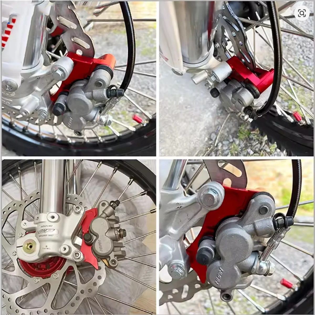 270mm Front Brake Disc Bracket For Honda CR125R CR250R CRF250R CRF450R CRF250X CRF450RX Motorcycle CNC Caliper Adaptor Parts