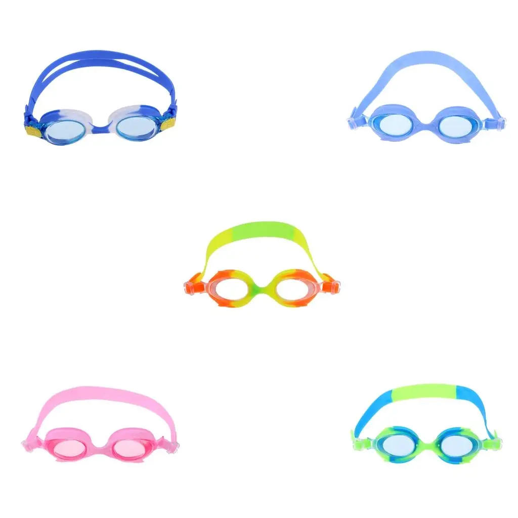 

Adjustable Child Anti-Fog Swimming Goggles Water Sports Eye Glasses