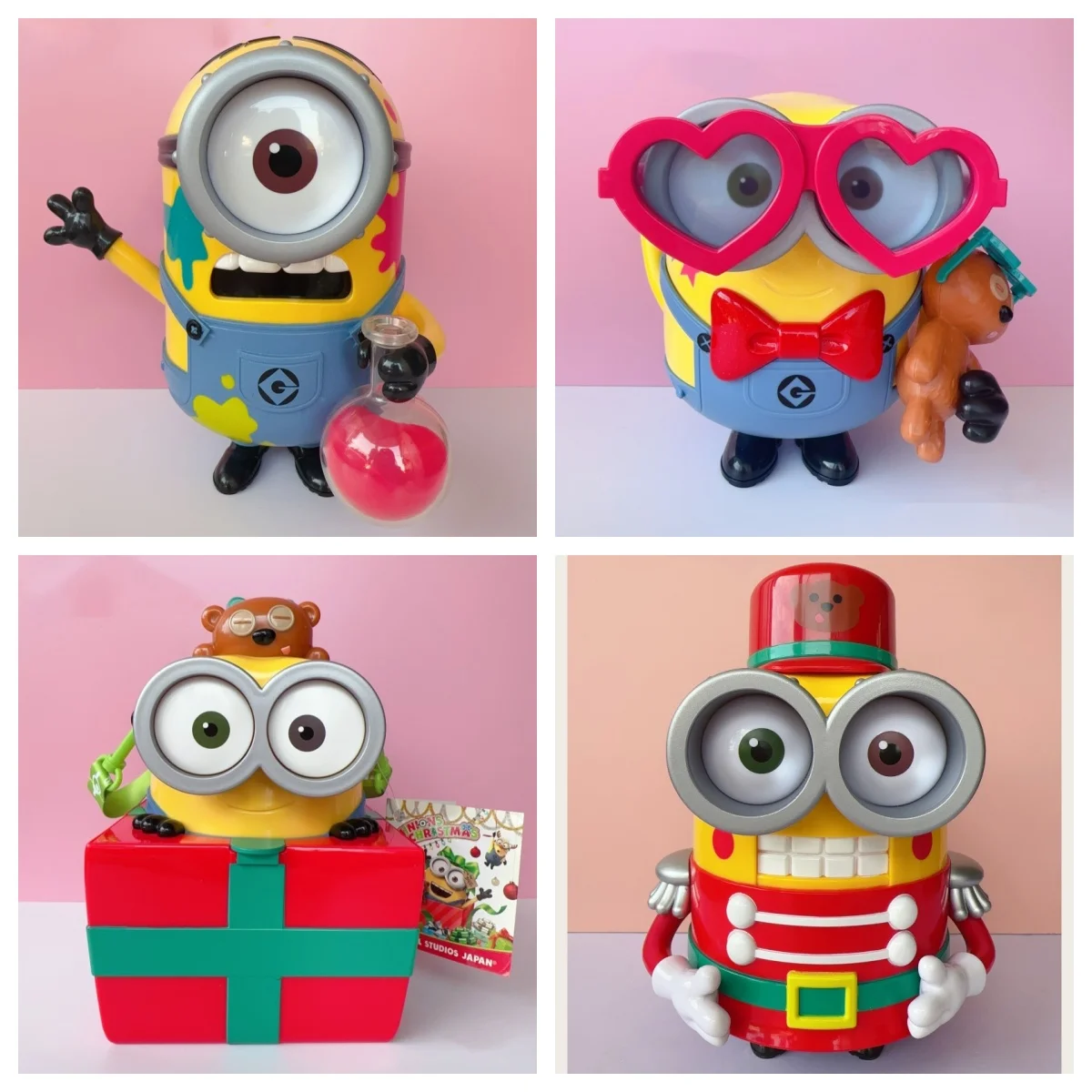 

Universal Studios Japan Limited Edition Minions Popcorn Bucket/Storage Container - A Children's Birthday Gift and Collectible