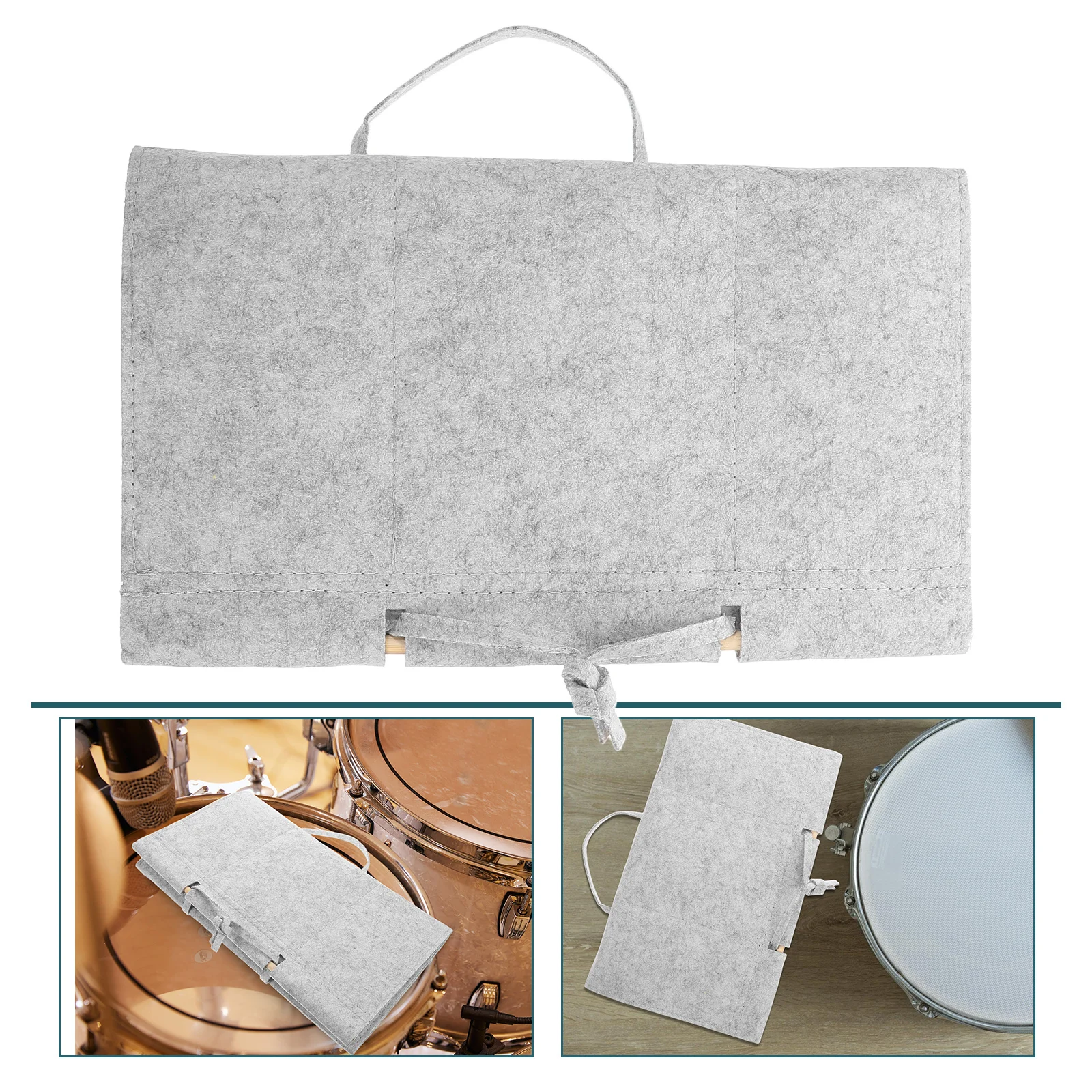 

Drumstick Hanging Stand Case Sticks Organizer Mallet Holder Storage Bag Display Drummer Accessories Mallets Carry