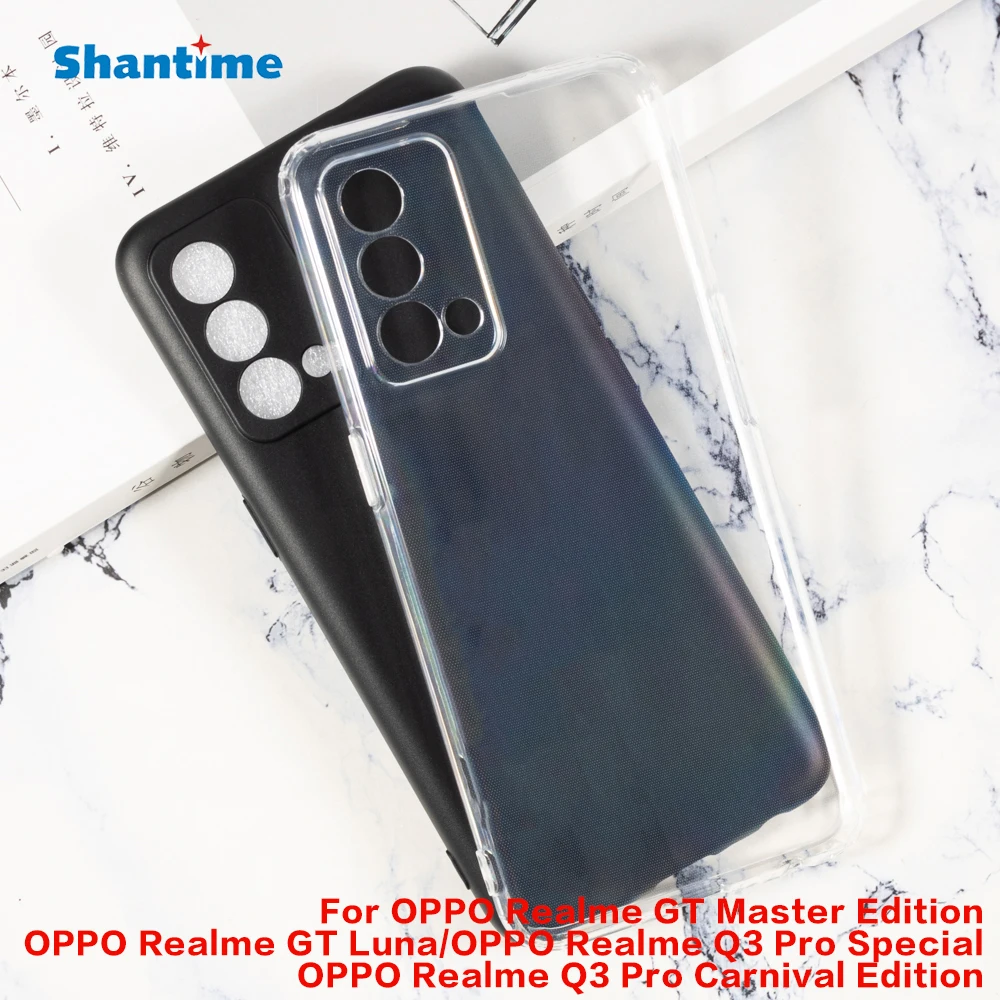 For OPPO Realme GT Master Edition Gel Pudding Silicone Phone Protective Back Shell For OPPO Realme GT Luna Soft TPU Case