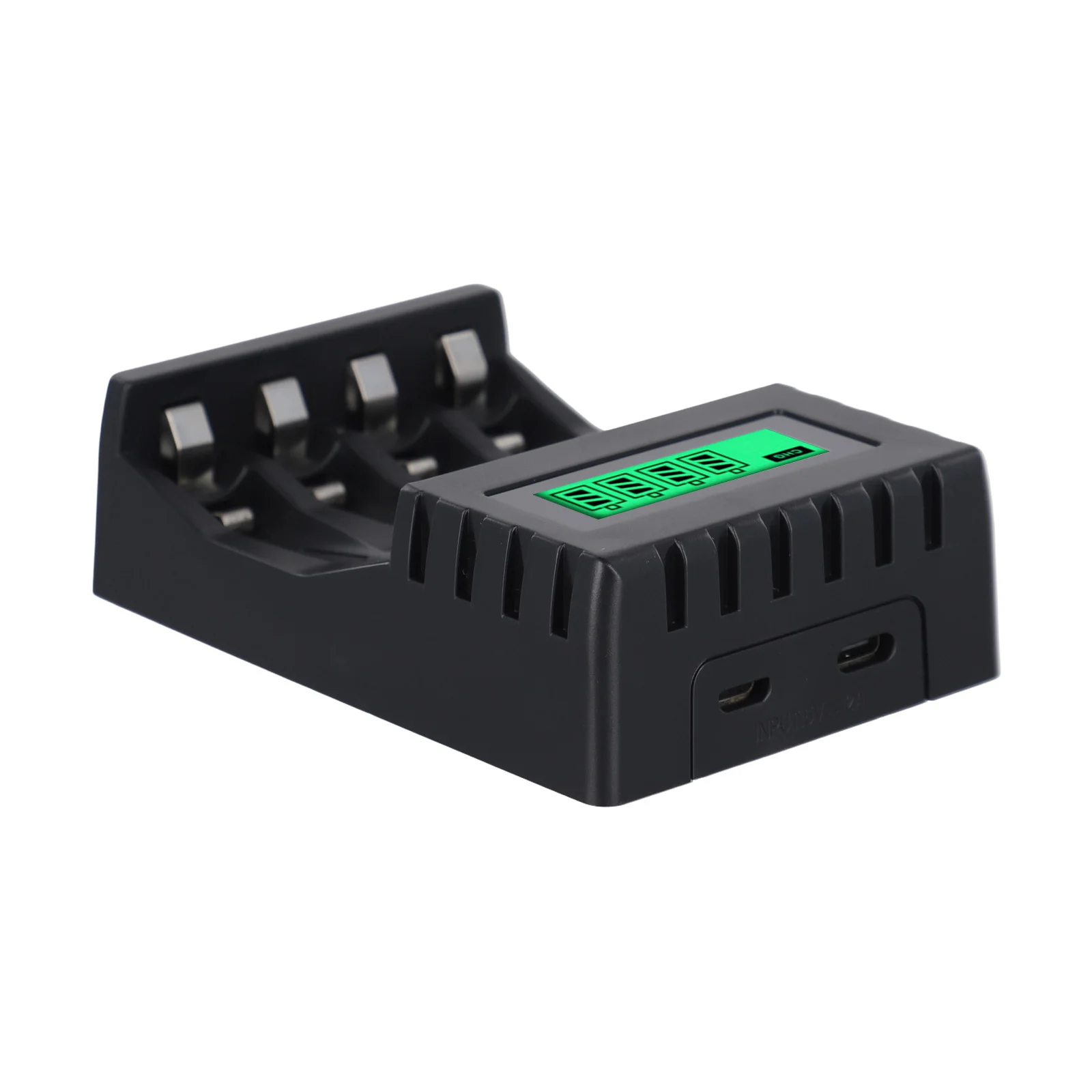 

For AA Batteries Nickel-Cadmium NIMH Charger For Home Use Convenient Charging Solution Efficient Charging Plastic Material