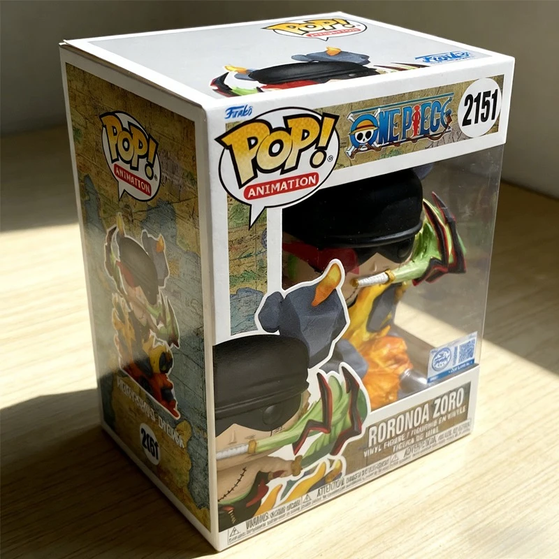 

Оригинальная аниме-фигурка Funko Pop One Piece Zoro Master Style 2151, игрушки-фигурки для мальчиков и девочек, подарок для детей, коллекционная вещь