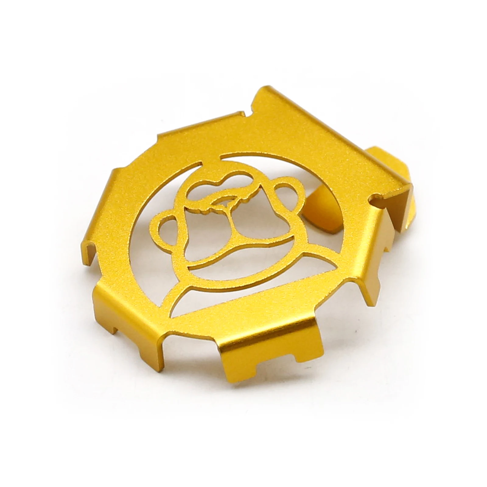 MOTO CNC フロントホーンカバー エンジンカバー装飾クランプキャッププロテクター オートバイアクセサリー ホンダ モンキーバイク Z125 2018-2025対応