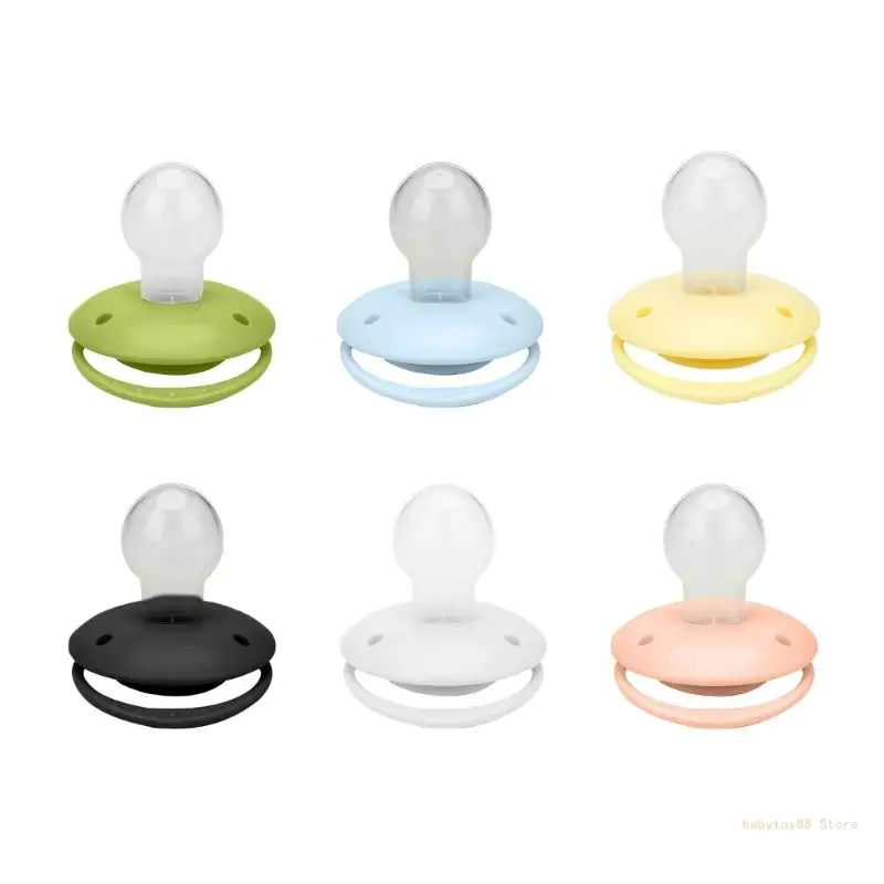 Y4UD Adult Silicone Pacifier for Stress Relief and Relaxation Large Calibers Adult Soother Chewing Toy Safe and Comfortable