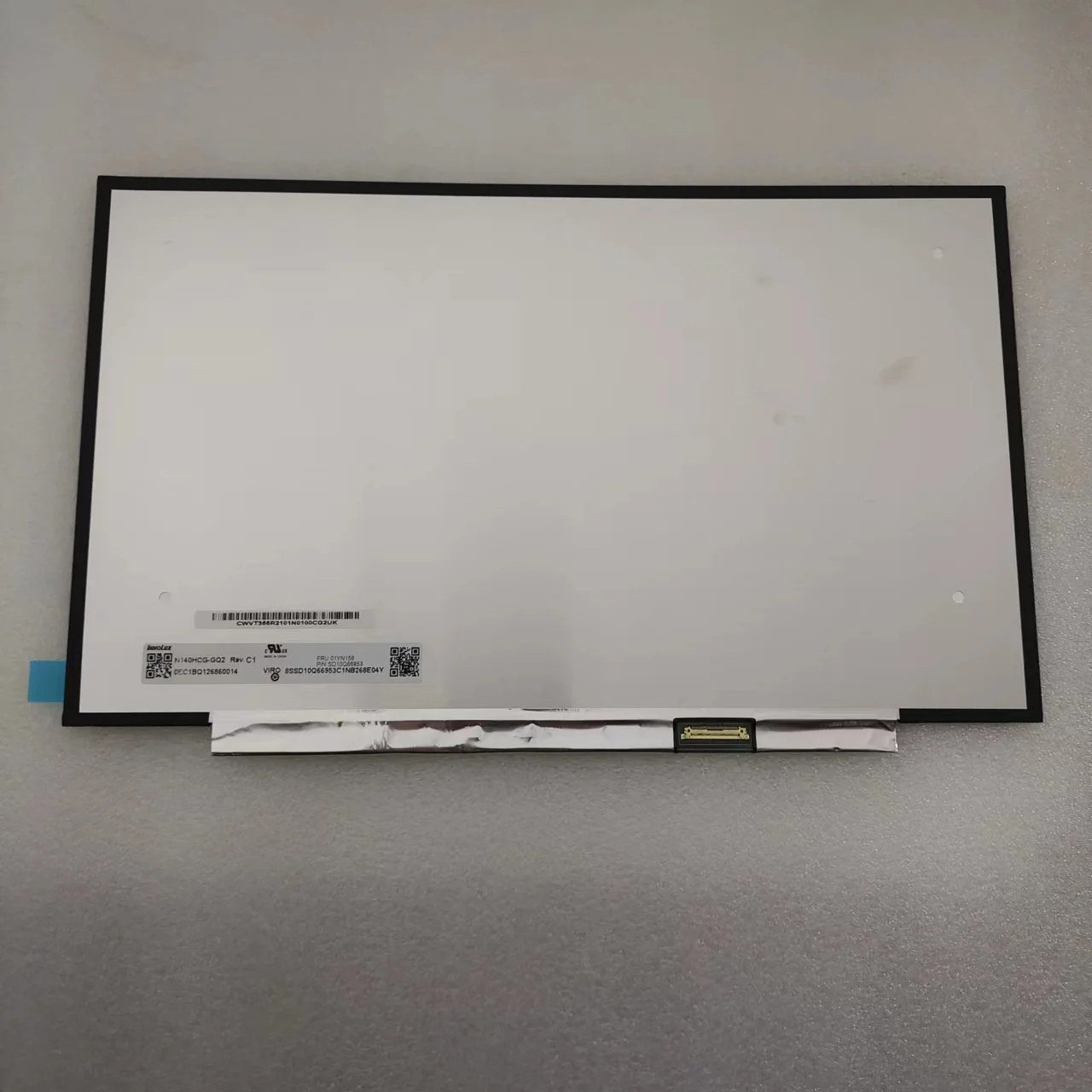 Imagem -01 - para Thinkpad T490s T14s x1 Carbono 7th 8th Ne140fhm-n61 B140han05.7 Ips Fhd 72 Ntsc Portátil Lcd Tela Led N140hcg Gq2 01yn156