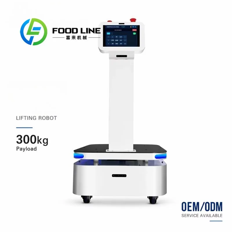 AMR Delivery Robot Multi-Goods Carrying Autonomous Robot Complete Multiple Batch Cargo Delivery In One Single Warehouse Travel