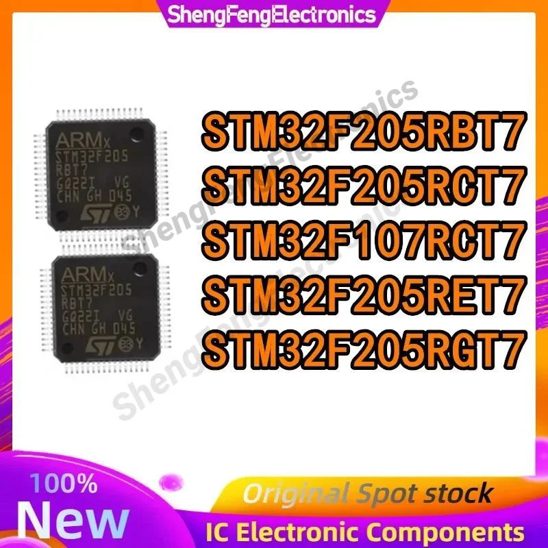 

STM32F107RCT7 STM32F205RBT7 STM32F205RCT7 STM32F205RET7 STM32F205RGT7 STM32F107 STM32F205 STM32F STM32 STM IC MCU Чип LQFP-64