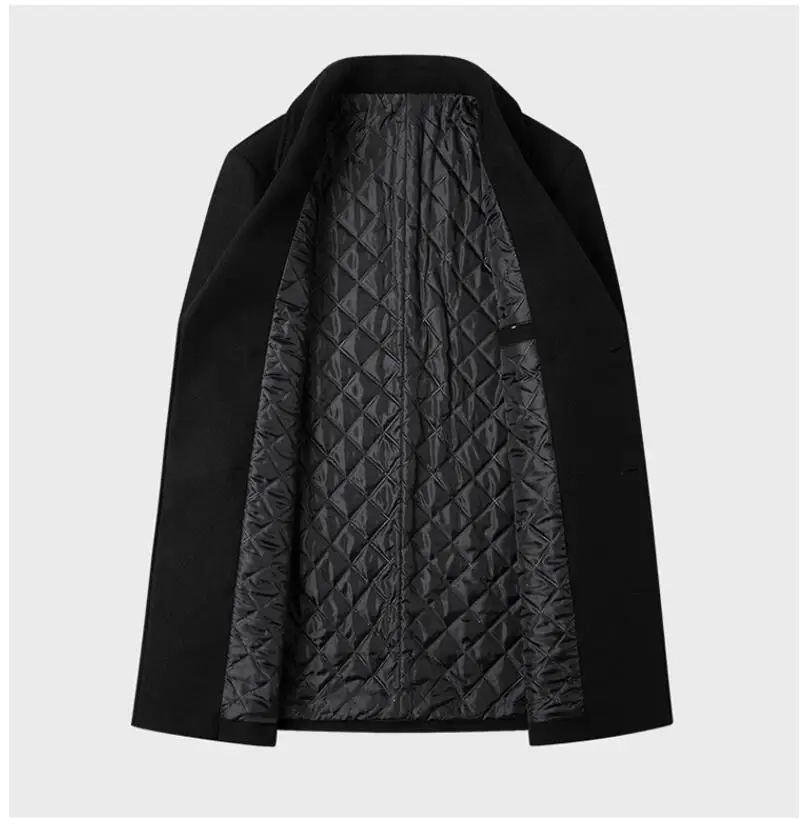 Thumbnail 4 - #35 Trending Mens Wool Blend Overcoats Right Now