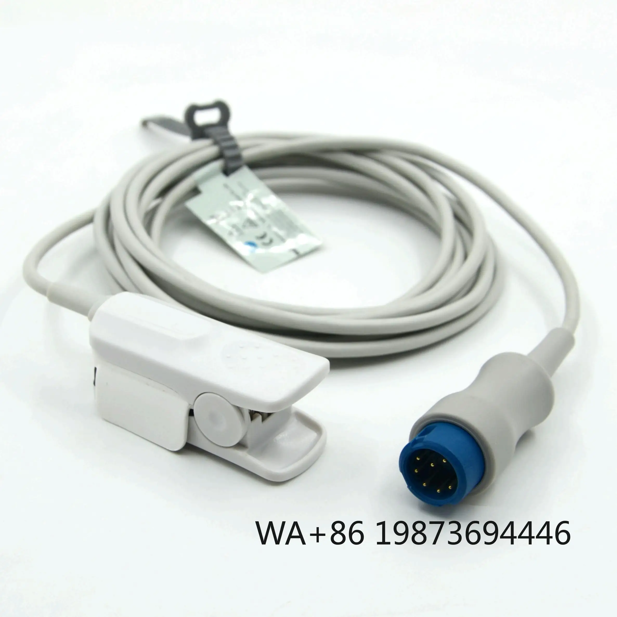 

Reusable 7-Pin Adult Clip SpO2 Sensor, Compatible Mindray Monitors