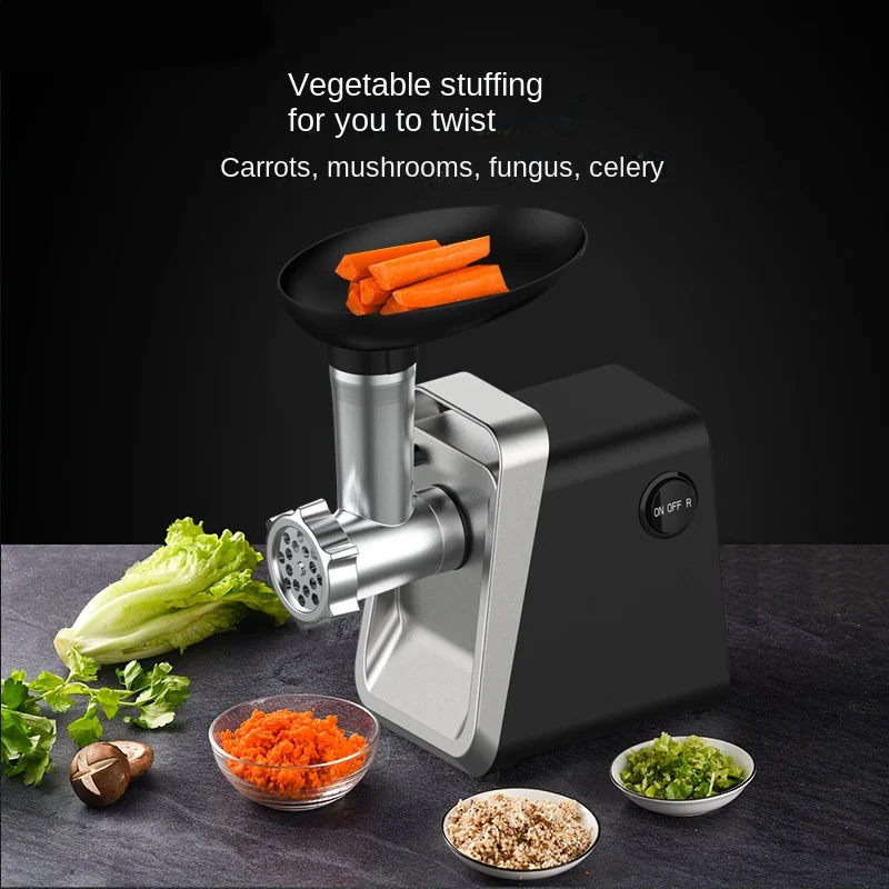 Manufacturers supply fully automatic household electric meat grinder slicer multi-function enema manual kitchen electric plastic