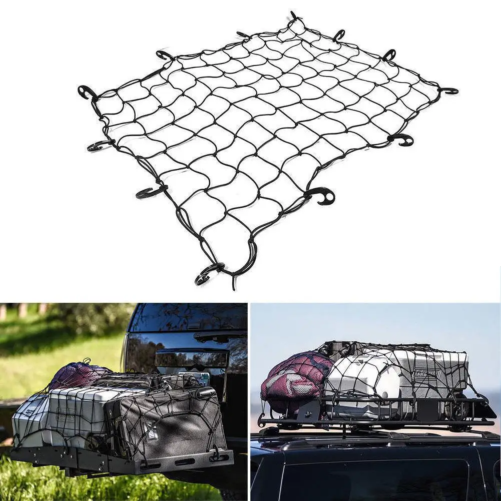 

Car Roof Rack Luggage Carrier Cargo Net Grid Mesh Roof Rack Net Interior Ceiling Cargo For Pickup Truck Bed And SUV Roof Tr P1K6