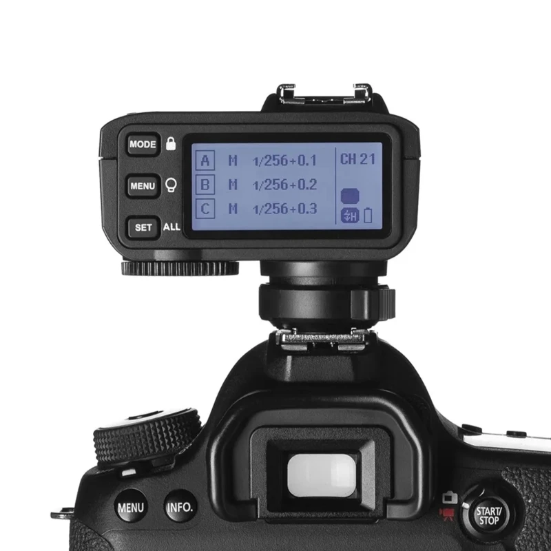 Professional Flash Management Wireless Flash Triggers for Compatible Cameras X2 X2T-C X2T-N X2T-S X2T-F X2T-O X2TP