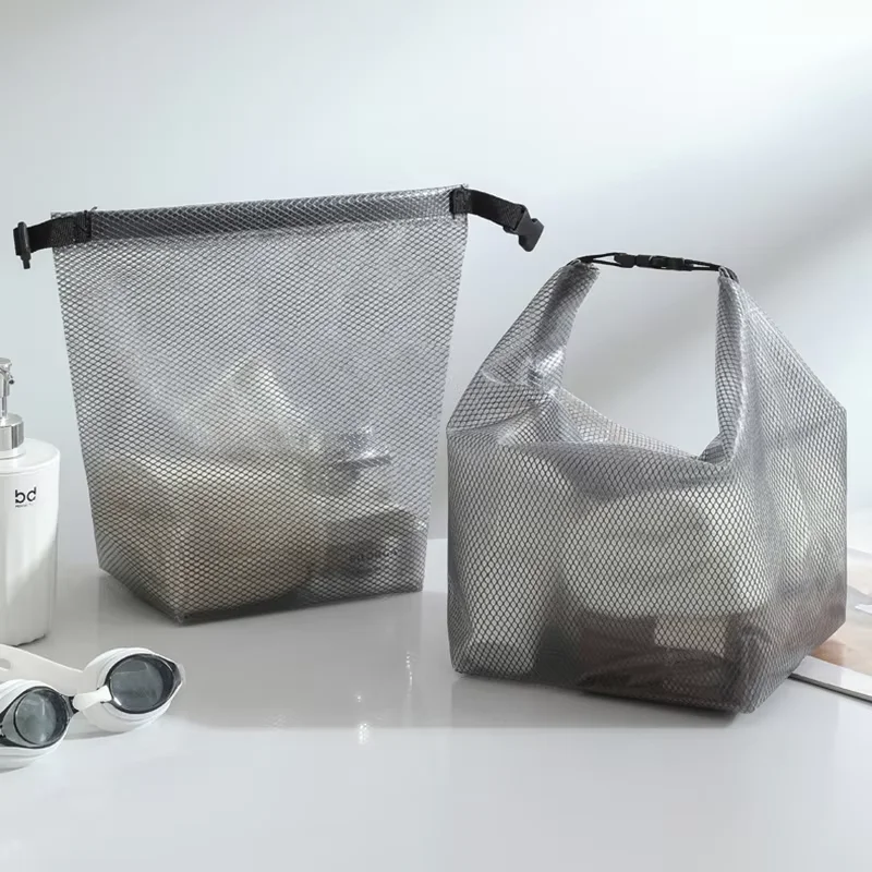 1PC Large Capacity Waterproof Travel Bag Portable Handheld Cosmetic Storage for Fitness Swimming Bath Outdoor Batting Clothing image 2
