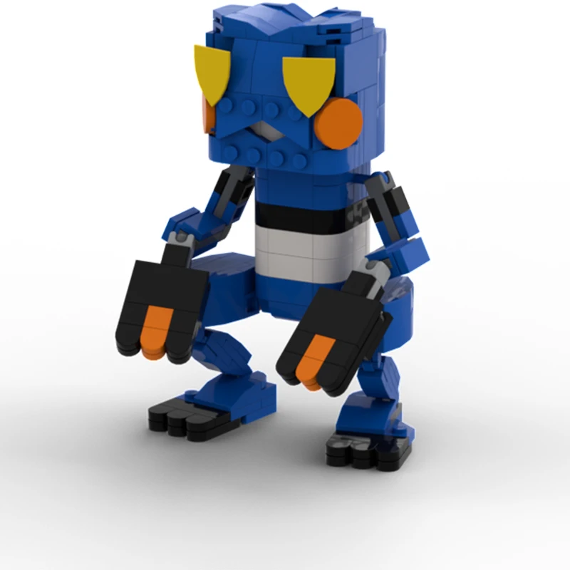 

289 шт. MOC карманные домашние животные Croagunk Frog персонаж DIY образовательная модель строительный блок милые сборные игрушки подарок для фанатов аниме дети