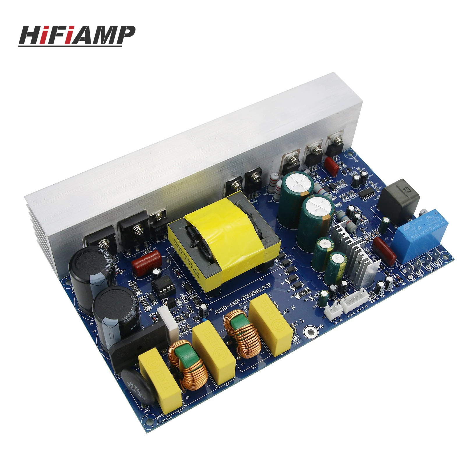 HiFiAMP Peak 1000W Klasse-D Leistungsverstärker-Platine Mono-Verstärkerplatine mit Schaltnetzteil