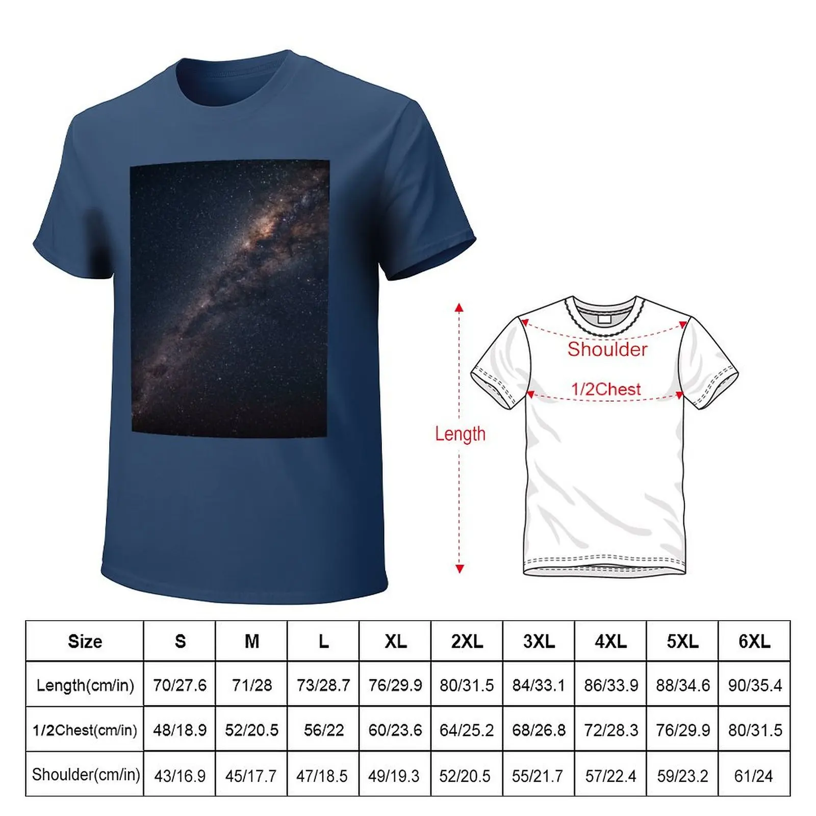 Outer Space T-Shirt anime clothes quick-drying plus size tops funnys mens clothes