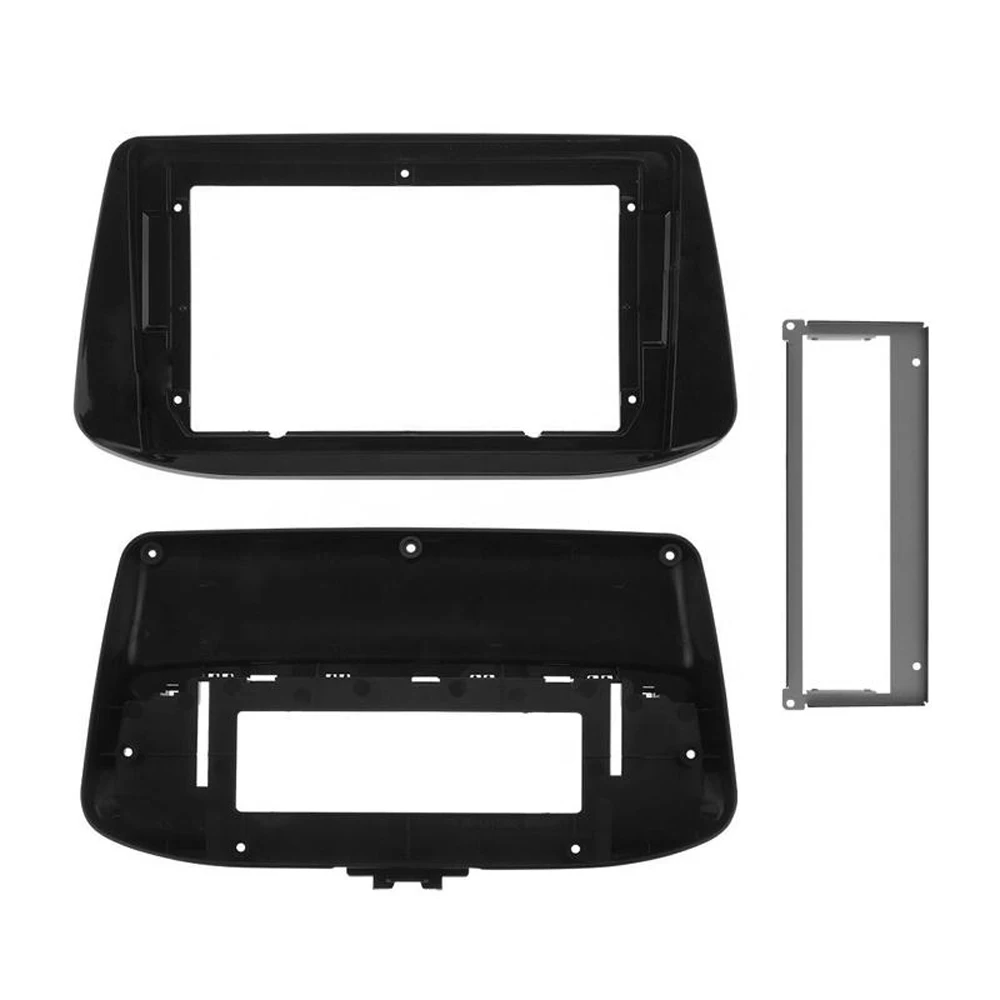 Car Radio Fascias Frame For Hyundai i30 Elantra GT PD 2017-2021 9 inch 1DIN Stereo Panel Wiring Harness Power Cable Connector