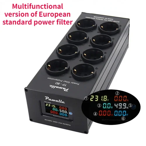 JUEQIZHE TP80 AC Power Filter Black 3