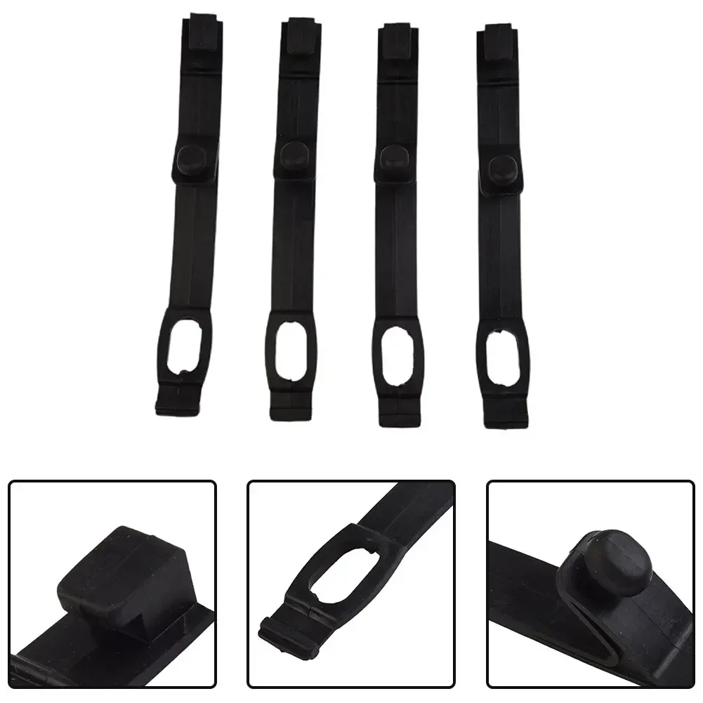 Motocicleta Farol Rubber Straps, Farol Fixação Acessórios para Dirt Bike, Fix Brackets Strap, 4Pcs