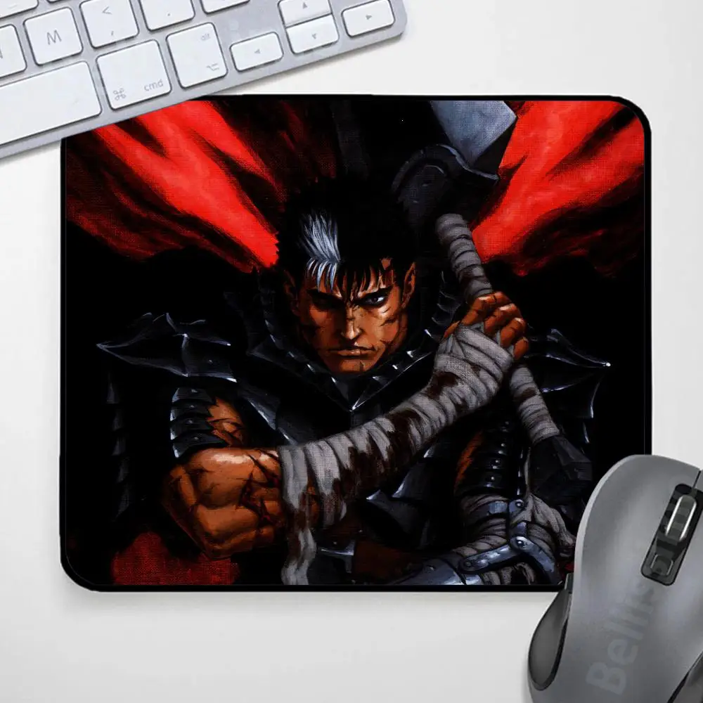 Mouse Pad Esports Non-Slip Rubber Hentai Edge Desk accessories New products Holiday Berserk_Golden_Age gifts locking 450X400