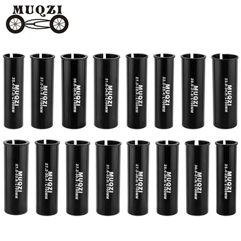 MUQZI 긴 시트팟 심 22.2 25.4 27.2 31.8 33.9 ~ 28.6 30 30.4 30.9 31.6 100 33.9 34.9 36 시트 포스트 튜브 어댑터, 31.8mm