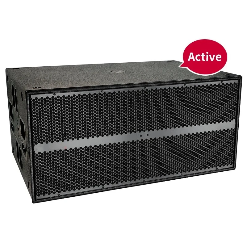 SUB 9006 2X18 Active HIGH POWER SUBWOOFER RDNet Control Professional Equipos De Sonido Bass Dual 18 Inch Subwoofer Speakers