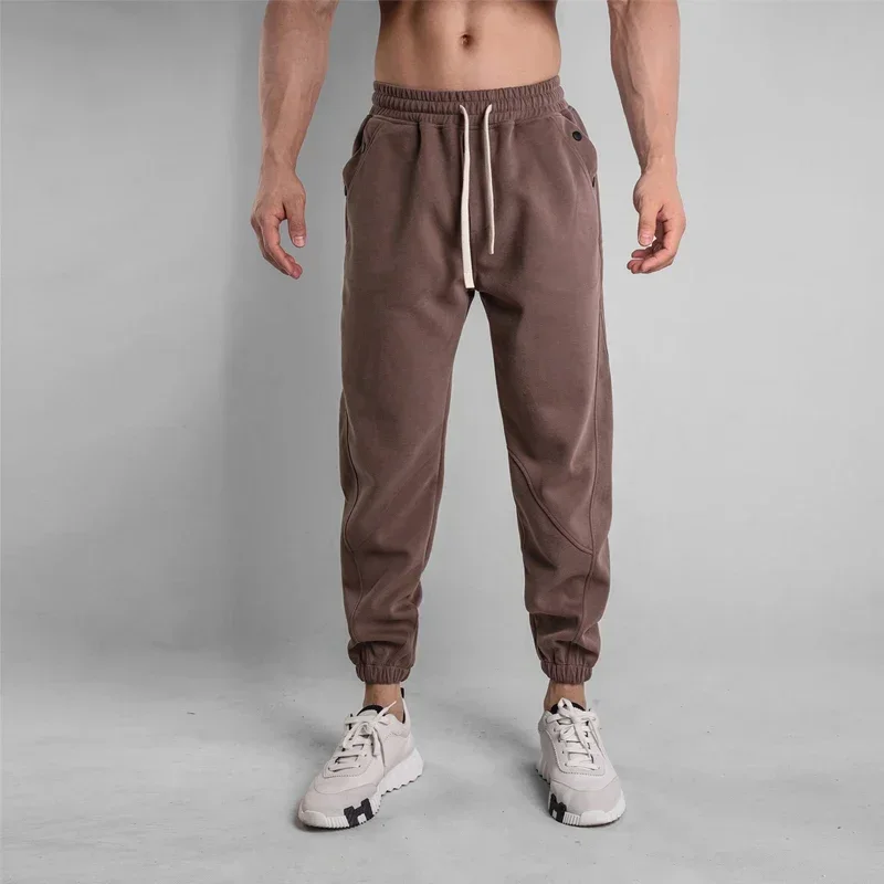 الرجال الرياضة سراويل للجري اللياقة البدنية Sweatpants رجل سروال التدريب رياضة عداء ببطء القطن Trackpants كروسفيت السراويل الذكور الصالة الرياضية الملابس