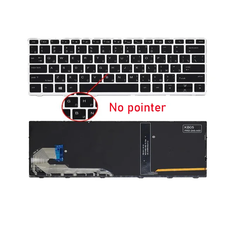 XIN-Russian-US  Backlight Laptop Keyboard For HP EliteBook 830 G5 836 G5 730 G5 735 G5 735 G6 830G5 with Backlit