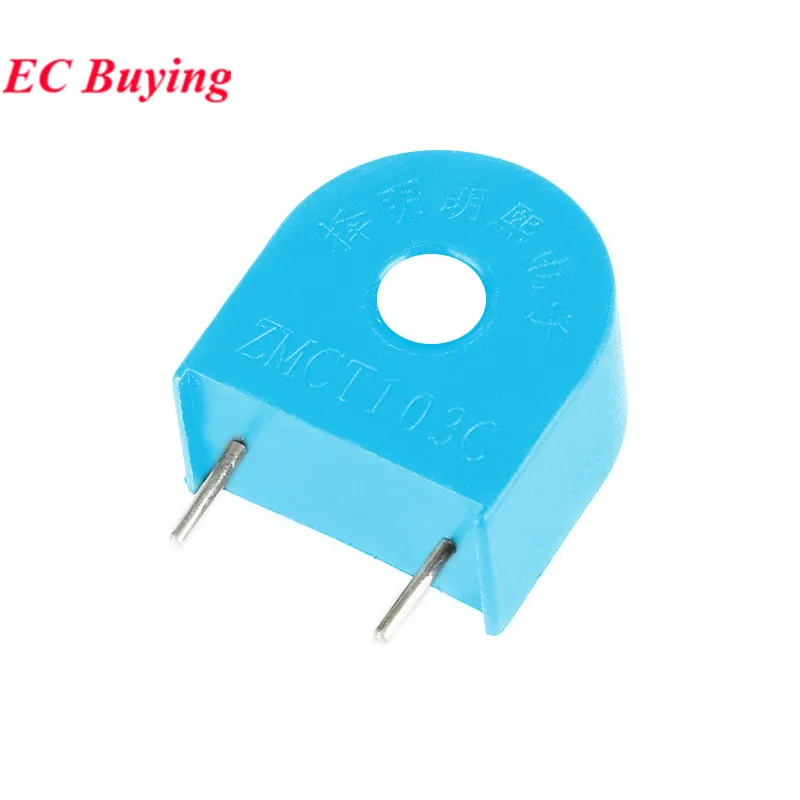 5pcs/1pc ZMCT103C 5A/5mA Micro Precision Phase Current Transformer Output Current Sensor ZMCT103 Current Sensors