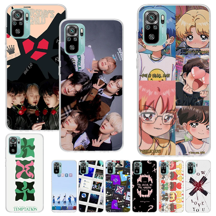 Чехол для Xiaomi Redmi Note 12S 12 10 10S 11 11S 11E Pro Plus 11T 9 9S 9T 8 8T 7