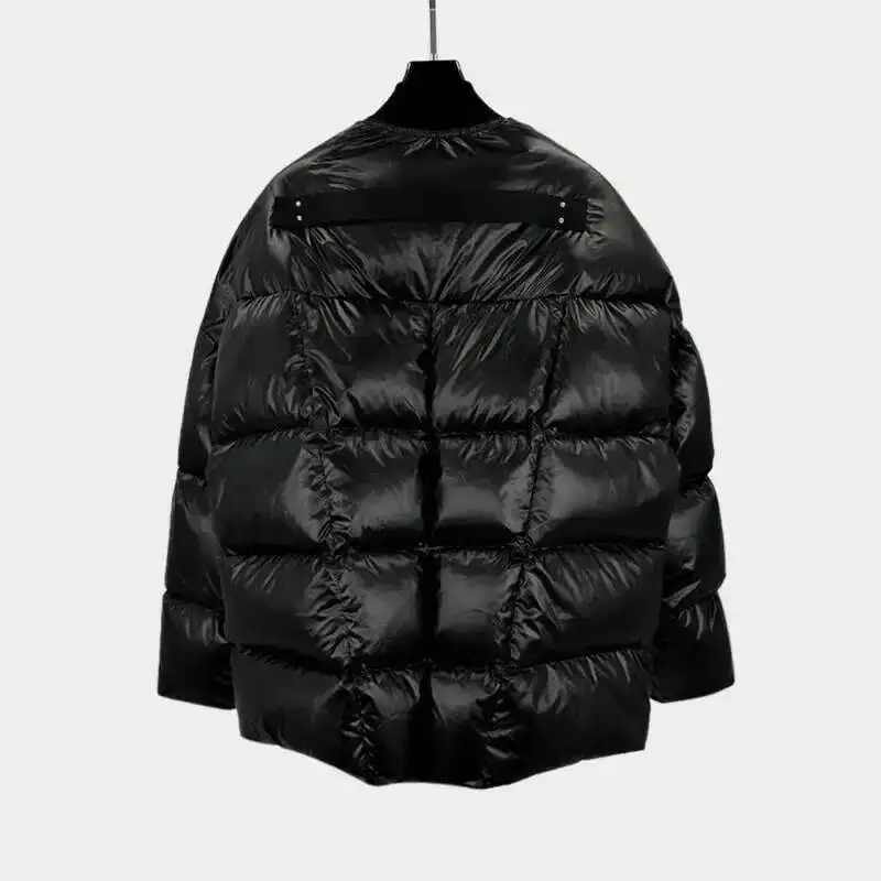 HKSH Autumn Winter New Men's Tide Dark RO Style Down Jackets Fashion Chic Zipper Stand Collar Niche Design Padded Coats HK3098