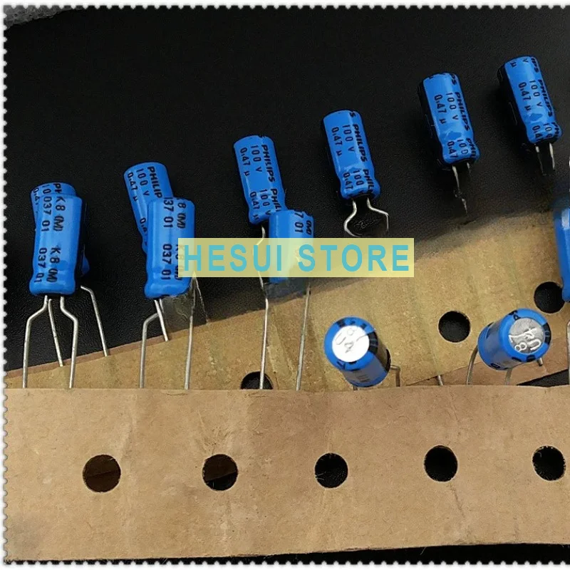 VISHAY BC 037 0.47uF 100V imported electrolytic capacitor 5x11.5