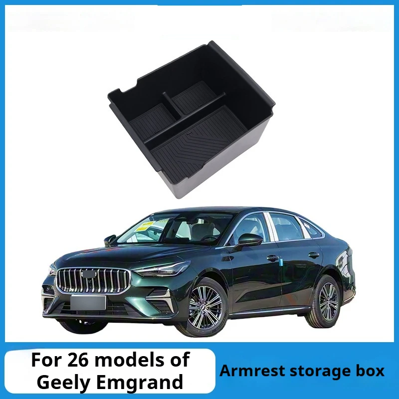 Suitable for 2026 Geely Emgrand Central Control Armrest Box Storage Box, Emgrand 7 Car Accessories