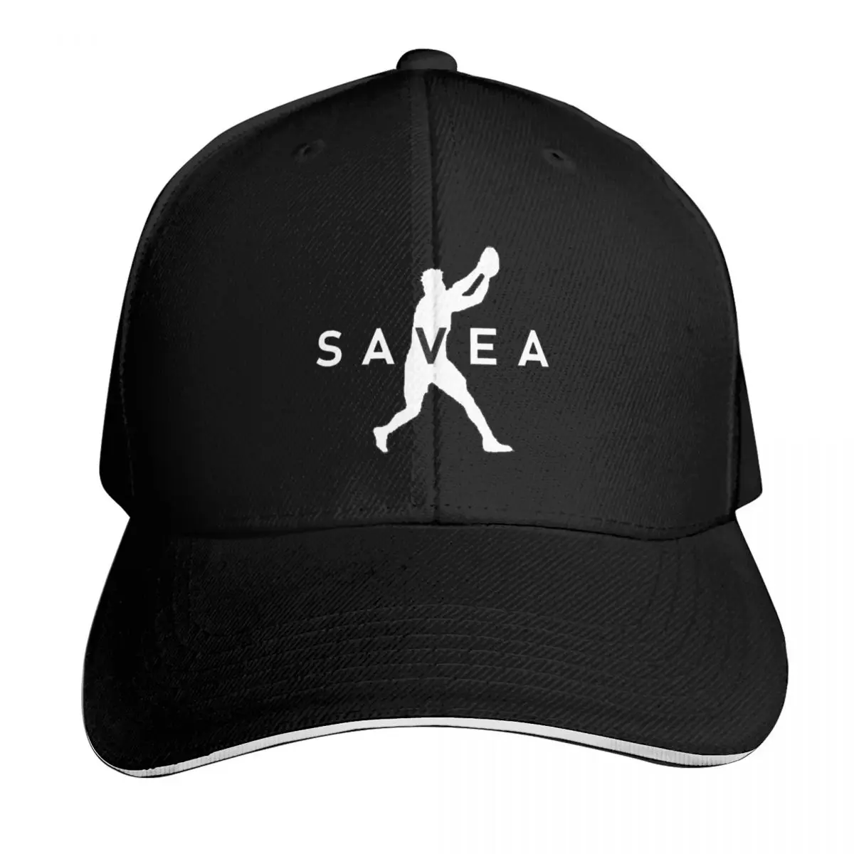 Savea Dummy Pass Baseball Cap Quick Dry Performance Cotton Twill Breathable Contrast Two Tone Brim