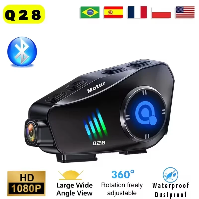 yZ[zQ28 I[goCwbg Bluetooth wbhZbg 1080P HD CXJLpY IP66 h WiFi rfIR[_[