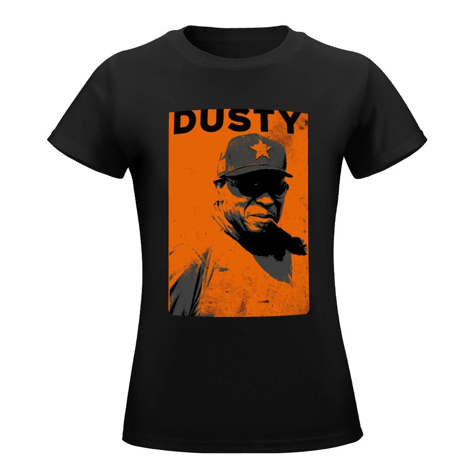 Dusty Baker T-Shirt hippie clothes tops sports fans t shirt Women