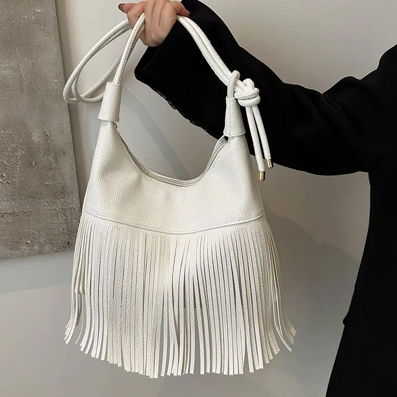

Vintage Bags Women's Handbags Purses Classic Bohemian Bag Crossbody Shoulder Bag Bags Women Long Leather Fringe Bags Bag
