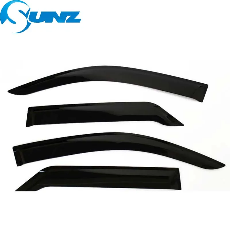 Side Window Visor For Toyota Fortuner SW4 2016 2017 2018 2019 2020 2021 2022 2023 2024 2025 Sun Rain Deflector Weather Shield