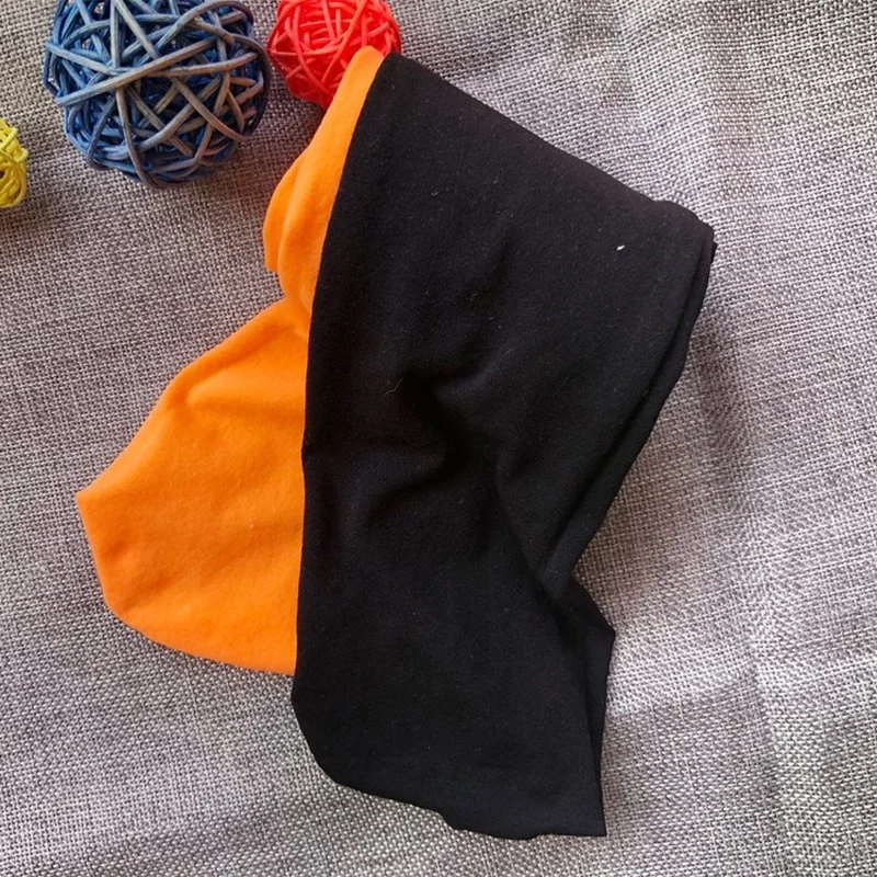 Kinder kinder Mädchen Zwei Tonte Strumpfhosen Doppel Candy Farben Strümpfe Legging Kostüme Cosplay Zubehör