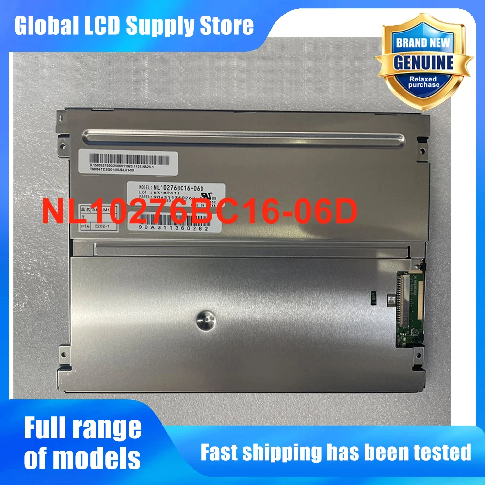 NL10276BC16-06D 8.4 Inch LCD Display Screen Panel Orginal for New 100% Tested