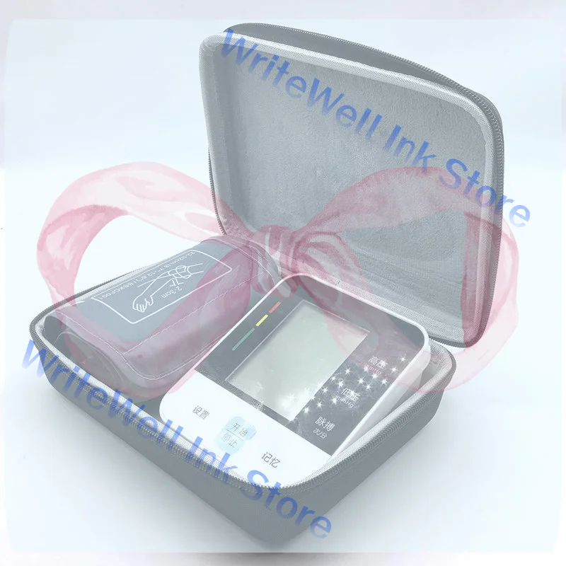 

Hard Carrying Organizer Case For Wireless Upper Arm Blood Pressure Monitor With Cuff Standard And Large Arms (BP786/BP785)