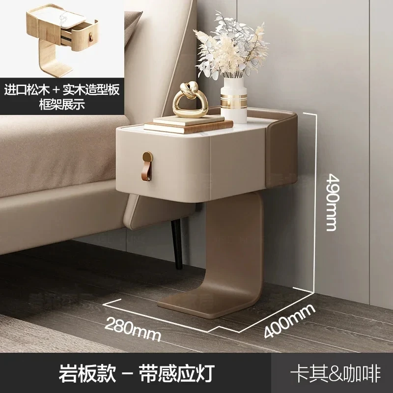 Minimalist European Nightstand Metal Bedside Table Nordic Japanese Nightstands Living Room Cajones De Dormitorio Salon Furniture