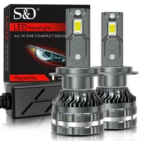 30000 H7 bombillas Led Canbus para faros de coche 260W H1 H3 H4 lámpara Led H8 H11 HB3 9005 HB4 9006 9012 HIR2 30 Uds led CSP 12V 24V 6000K